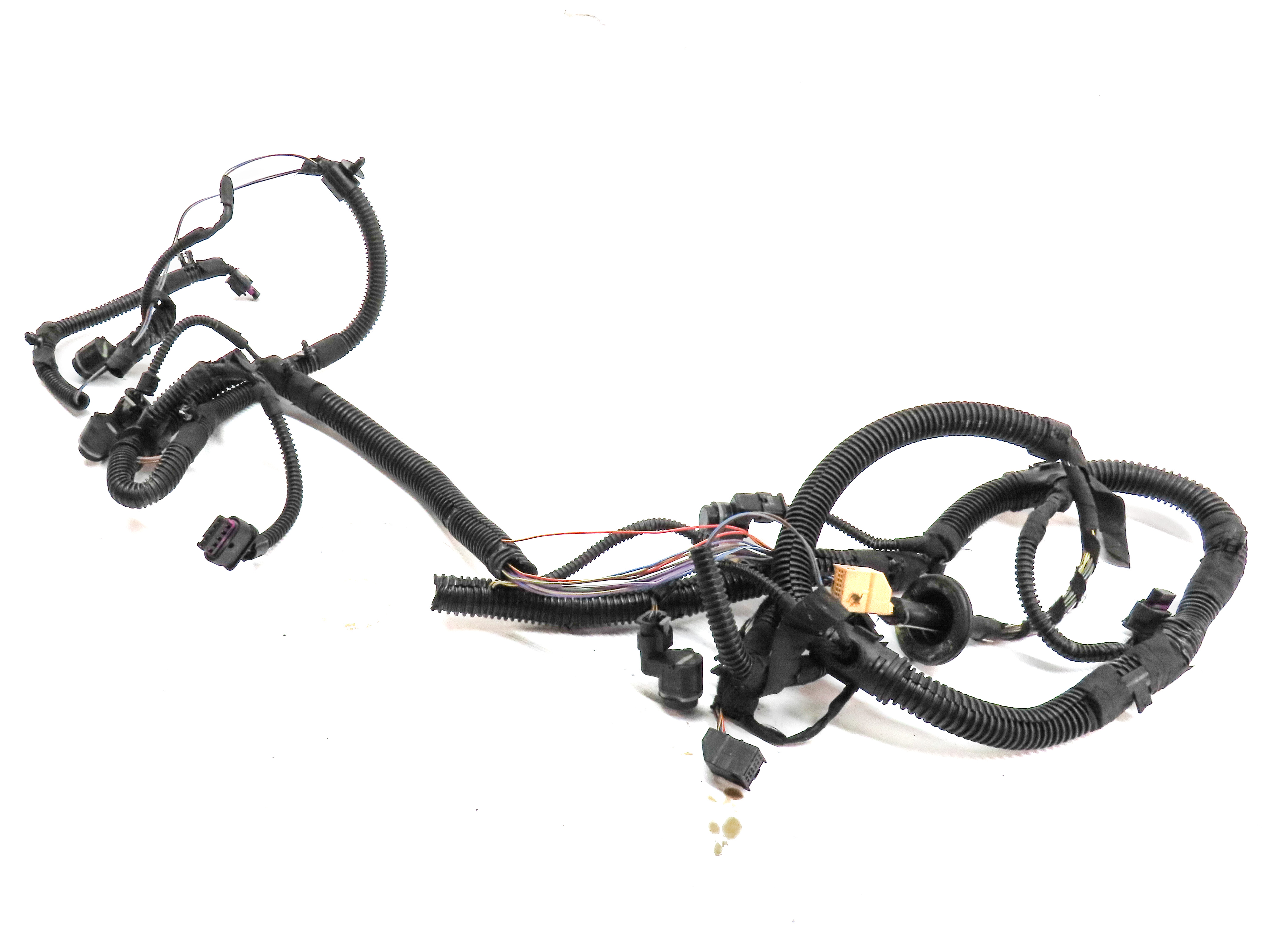 2016 AUDI Q3 (8U) REAR PDC PARK SENSOR SET-4 & WIRE WIRING HARNESS LOOM (Black) — exact item pictured